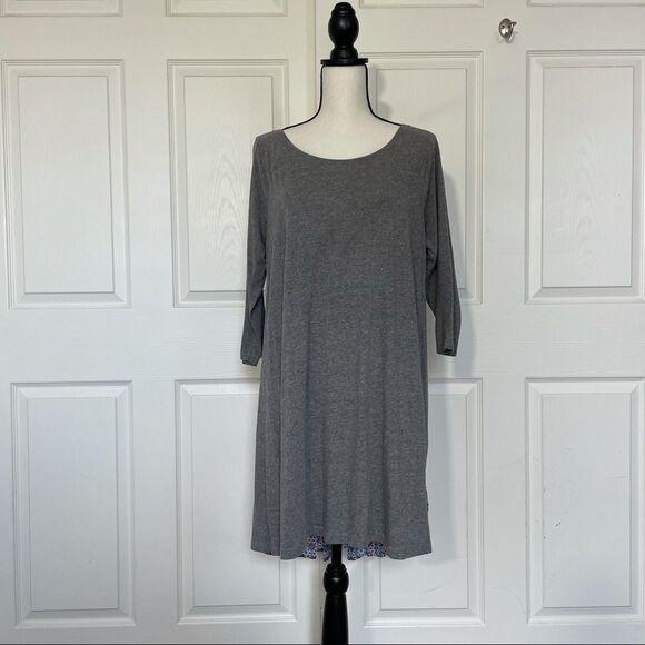 Altar’d State Boho Patchwork 3/4 Sleeve Jersey Dress, Medium - Picture 2 of 14